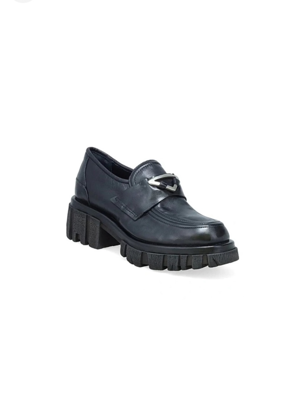LIKE NEW A.S.98 black leather Harpie Oxford loafers
